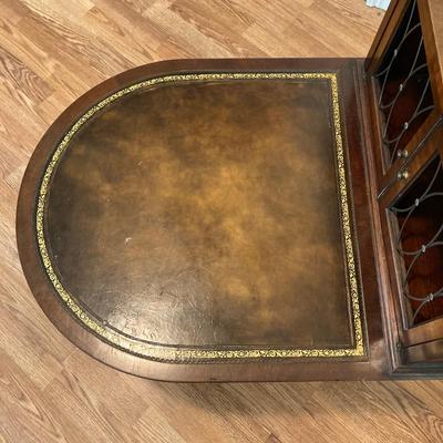 LOT 77: Wooden Side / End Tables - Dixie Side 2 Drawer with 2-Tiered Drum Style