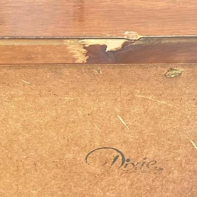 LOT 77: Wooden Side / End Tables - Dixie Side 2 Drawer with 2-Tiered Drum Style