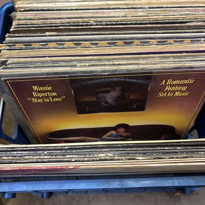 LOT 90: Crate of Lp's: Eddie Murphy, Prince, Luther Vandross, Sting, Miami Vice and More