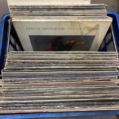 LOT 90: Crate of Lp's: Eddie Murphy, Prince, Luther Vandross, Sting, Miami Vice and More