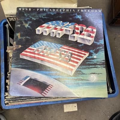 LOT 90: Crate of Lp's: Eddie Murphy, Prince, Luther Vandross, Sting, Miami Vice and More