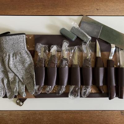 LOT 94: Craft Night: Woodcarving Set, Balsa Wood Blocks, Paints, Canvas, Easel and More