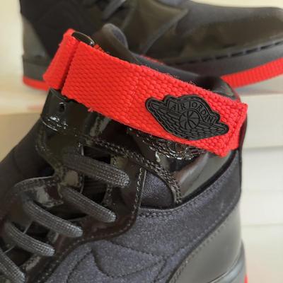LOT 105: Nike WMNS Air Jordan Nova XX, Black/Bright Crimson, Sz 12