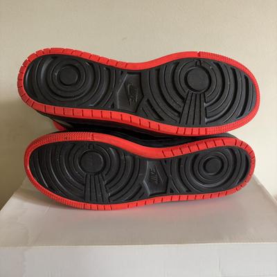 LOT 105: Nike WMNS Air Jordan Nova XX, Black/Bright Crimson, Sz 12