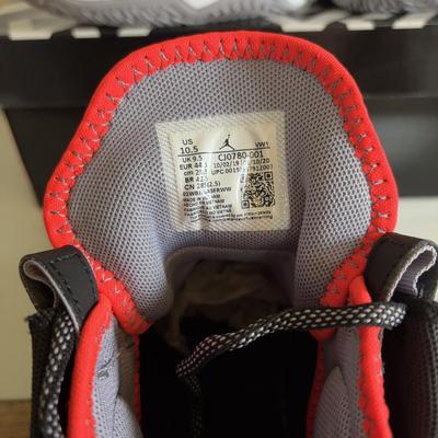 LOT 106: Nike Air Jordan Westbrook One Take, Black White, Cement Gray