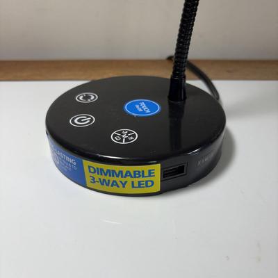 LOT 108: Wacom Intuos Drawing Tablet (missing pen) & Desk Lamps