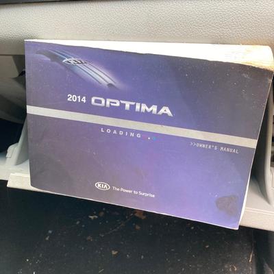 LOT 219: 2014 Kia Optima GDI Sedan