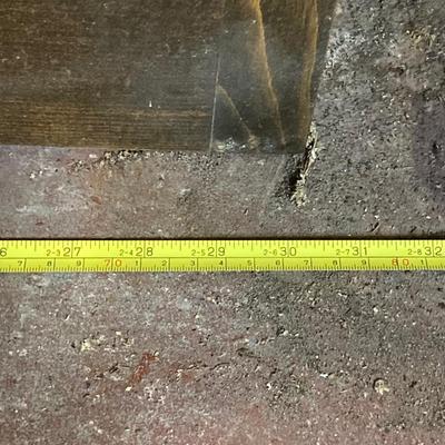 LOT 221: Vintage Wooden Folding Door / Cabinet with Panels / Inserts for Repurposing or Repair