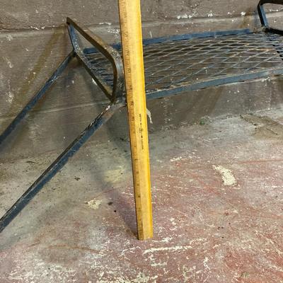 LOT 222: Cast Iron and Metal Fireplace / Firepit Grates