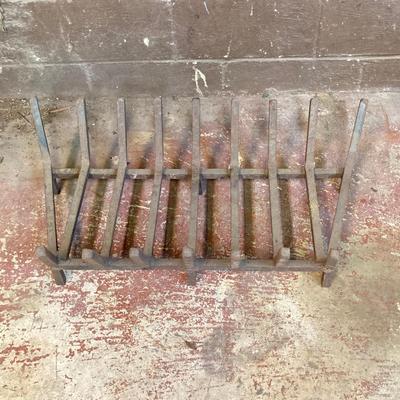 LOT 222: Cast Iron and Metal Fireplace / Firepit Grates
