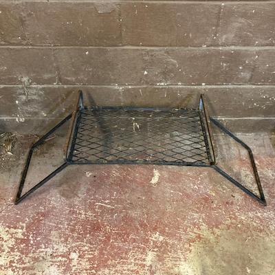 LOT 222: Cast Iron and Metal Fireplace / Firepit Grates