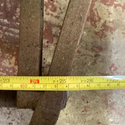 LOT 222: Cast Iron and Metal Fireplace / Firepit Grates