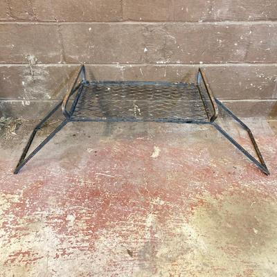 LOT 222: Cast Iron and Metal Fireplace / Firepit Grates