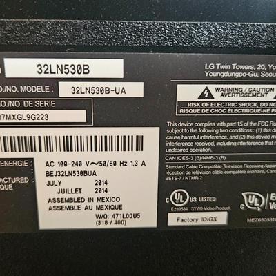 32 Inch LG TV