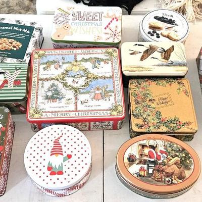 Collectable Tin Lot