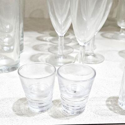 Complete Glass Cup Lot
