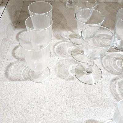 Complete Glass Cup Lot