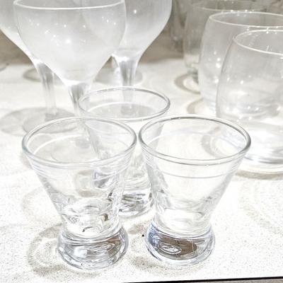 Complete Glass Cup Lot