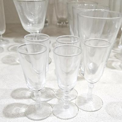 Complete Glass Cup Lot