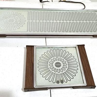 2 Piece Vintage Salton Hotray