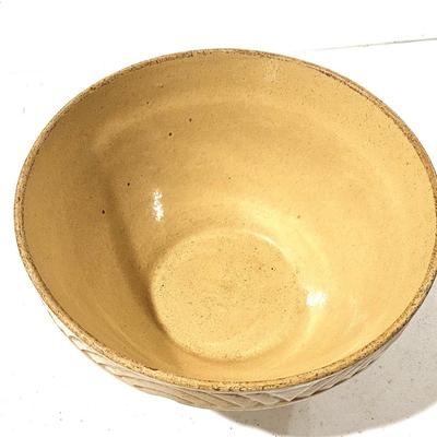 Vintage Yellowware Mixing Bowl