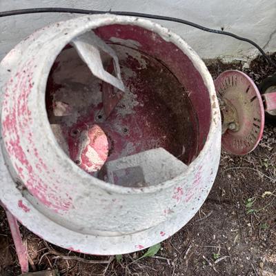 Mini Cement Mixer 1.25 Cubic Ft