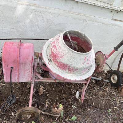Mini Cement Mixer 1.25 Cubic Ft