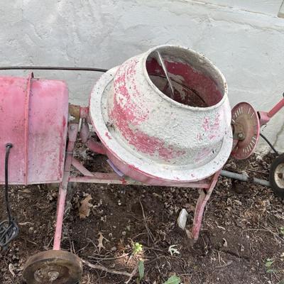 Mini Cement Mixer 1.25 Cubic Ft