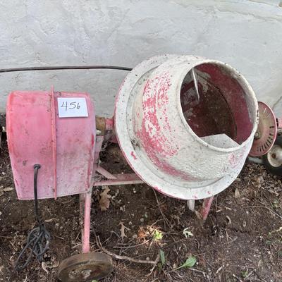 Mini Cement Mixer 1.25 Cubic Ft