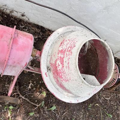 Mini Cement Mixer 1.25 Cubic Ft