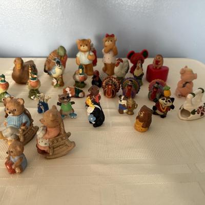 Mini ceramic animals