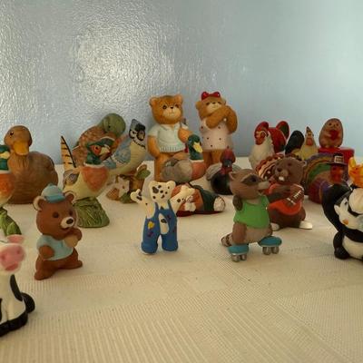 Mini ceramic animals