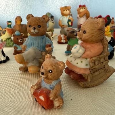 Mini ceramic animals