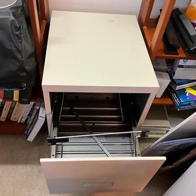 740 Two Drawer Metal Filing Cabinet