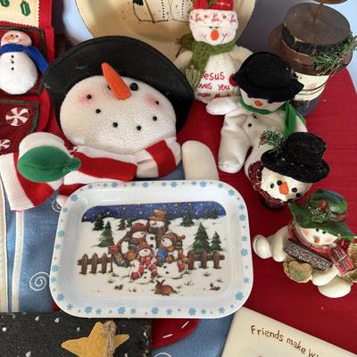 Christmas Snowman lot