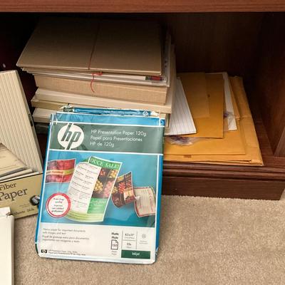743 Large Lot of Resume paper & Poster Board