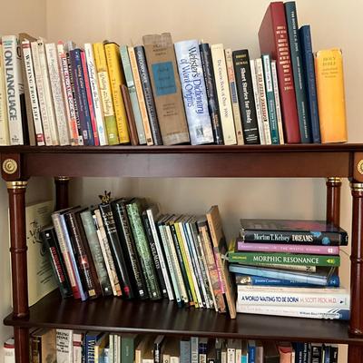 745 Three Shelves Of Holistic Healing Books