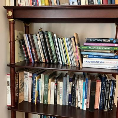 745 Three Shelves Of Holistic Healing Books
