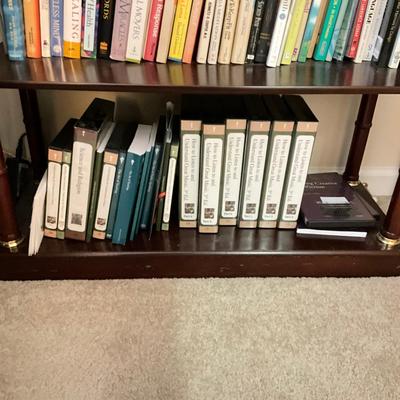 745 Three Shelves Of Holistic Healing Books