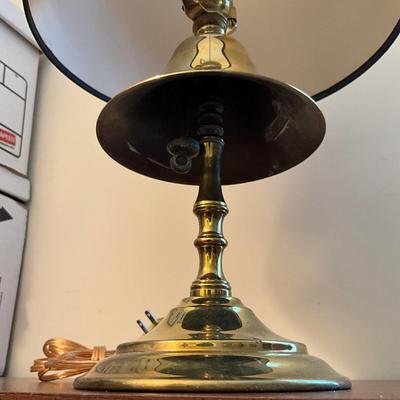 753 Brass Bell Table Lamp