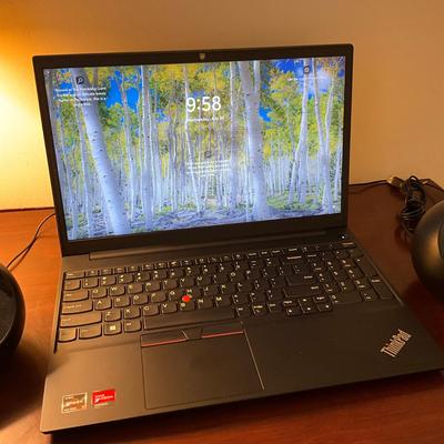 757 E15 Think Pad Gen 4 Laptop With Speakers & Mouse/Keyboard
