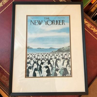 758 The New Yorker Framed Print