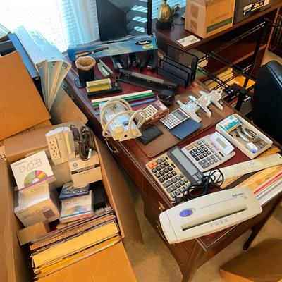 759 Large Lot of Office Supplies