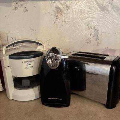 Electric can opener, toaster and Jar opener