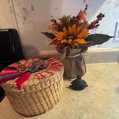 Basket and Fall arrangement