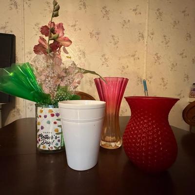 Glass vases