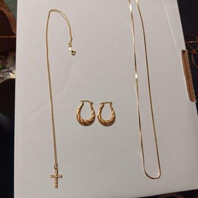 14K GOLD JEWELRY 4.68g