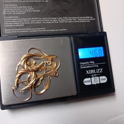 14K GOLD JEWELRY 4.68g