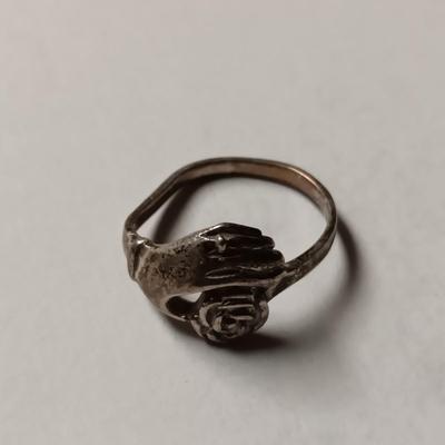 STERLING SILVER BRACELET AND RING 20.65g