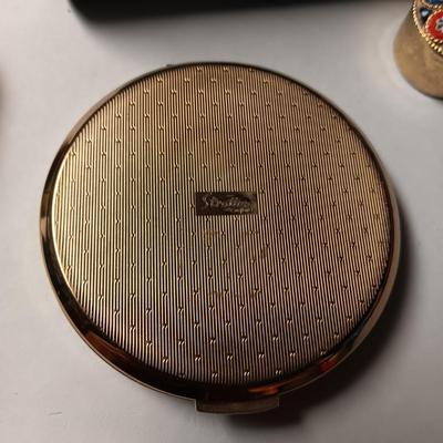 COMPACTS AND A VERY SMALL COIN PURSE